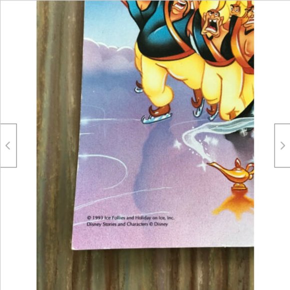 Walt Disney's World on Ice Aladdin Event Program Souvenir Book 1993 Barnum Ad - Picture 4 of 6